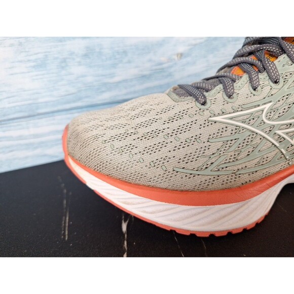 Mizuno Wave Inspire 20 XX Men\'s Gray Orange Running Shoes Sz 6.5 main image 14